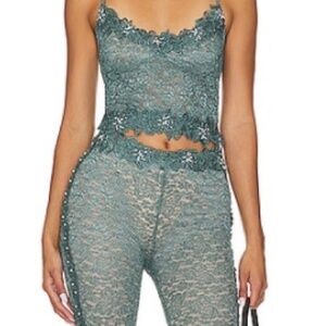 BOYS LIE  Reverie x Yung Reaper Bottom Blue Lace LARGE set